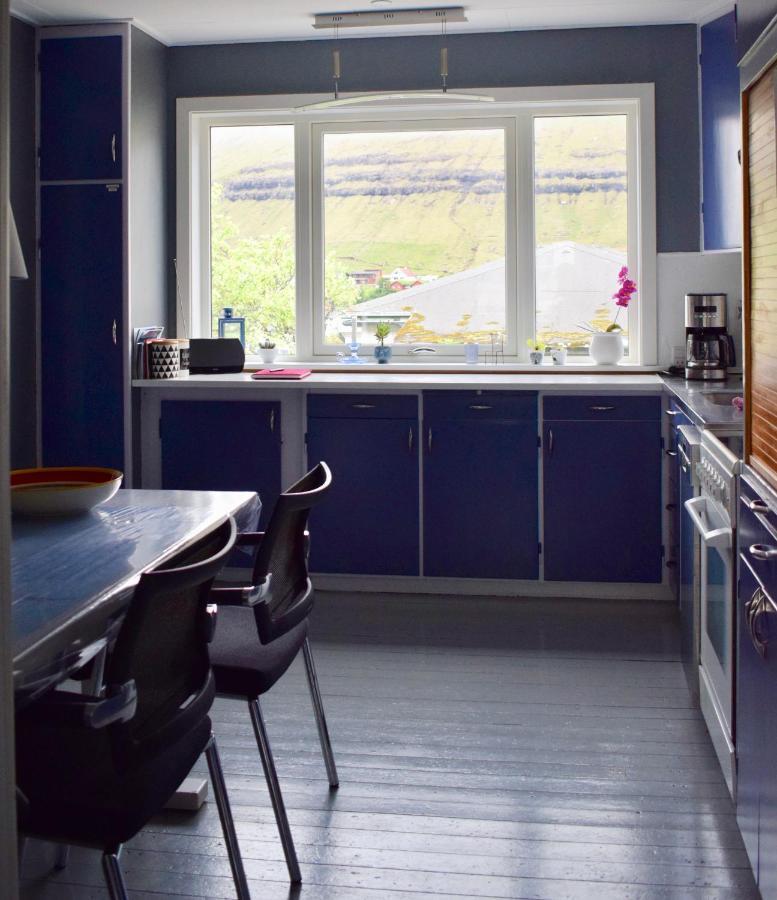 Brekkustova - Modern, Cosy And Spacious Apartment Klaksvik Luaran gambar