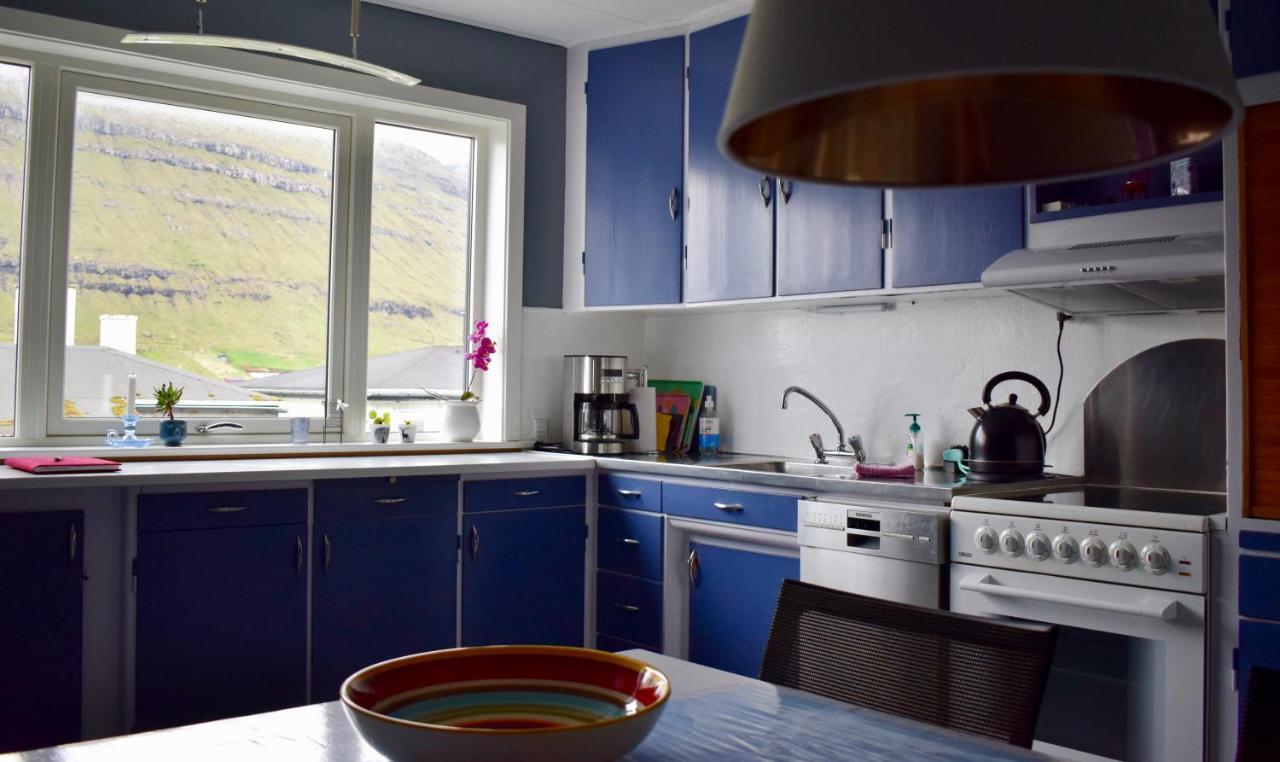 Brekkustova - Modern, Cosy And Spacious Apartment Klaksvik Luaran gambar
